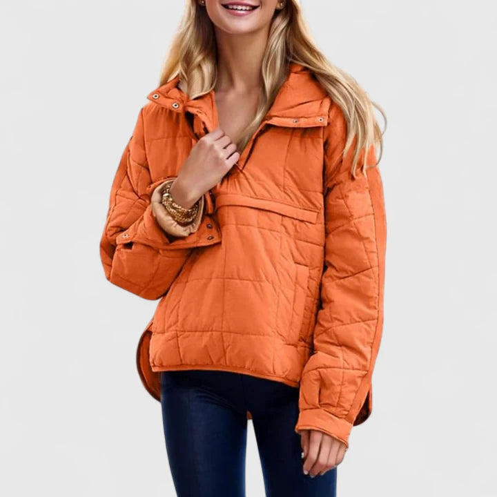 Olivia | Oversized Hooded Jacket