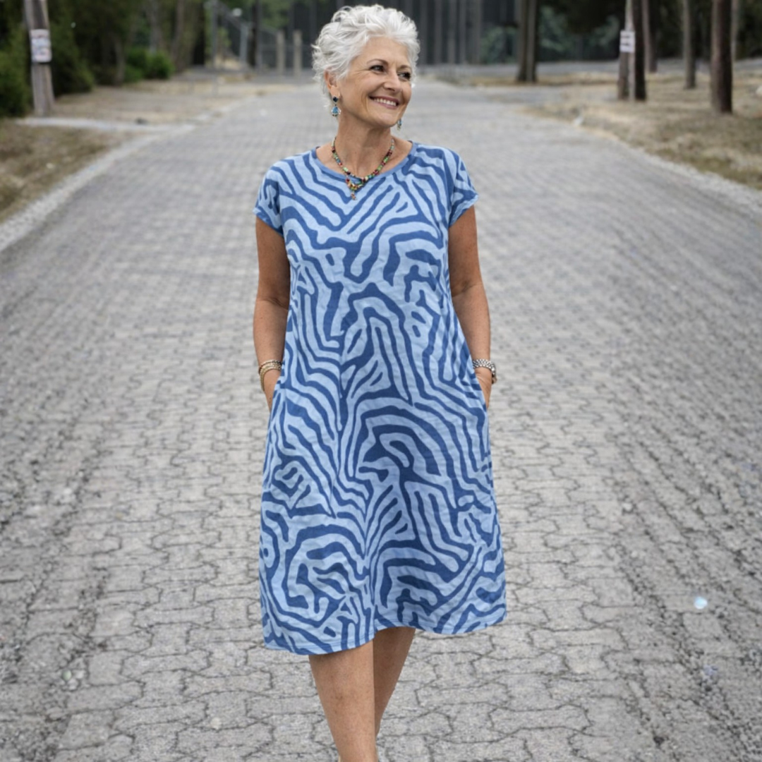 AVANILLE | ROUND NECK DRESS