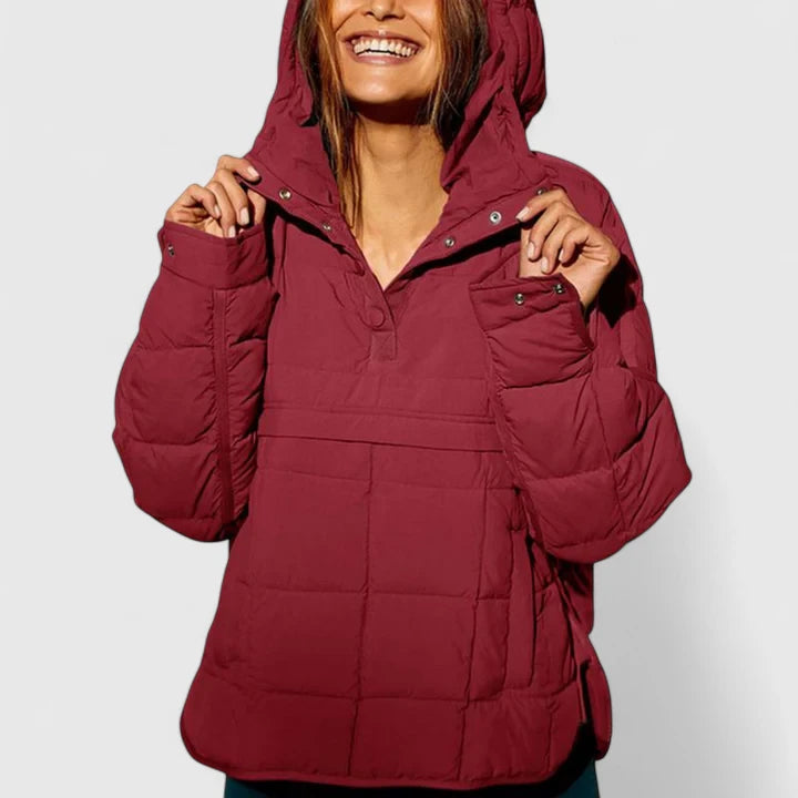 Olivia | Oversized Hooded Jacket