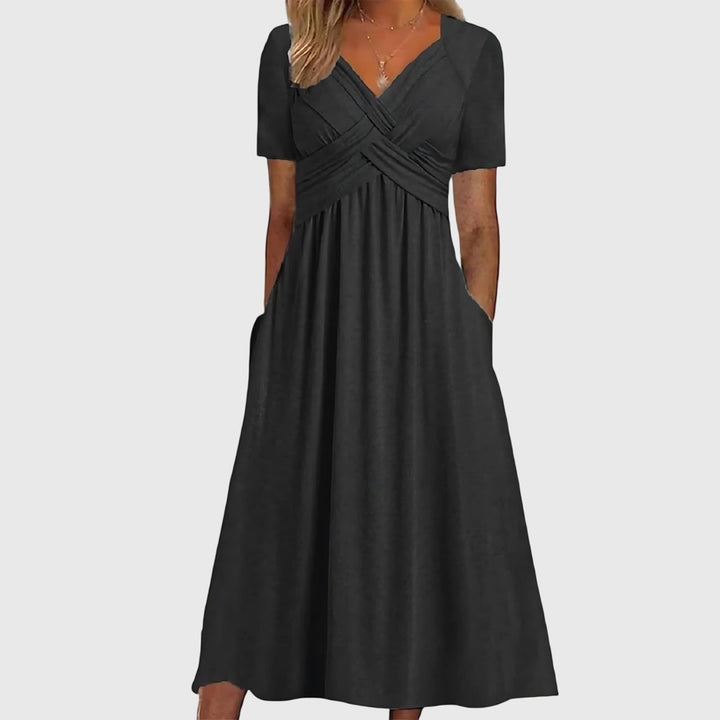 Viola™ | Midi Dress Tummy Control
