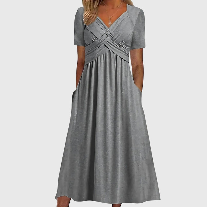 Viola™ | Midi Dress Tummy Control