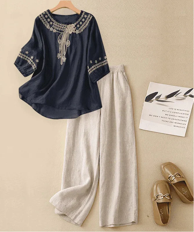 Donna | Ladies Cotton Linen Set