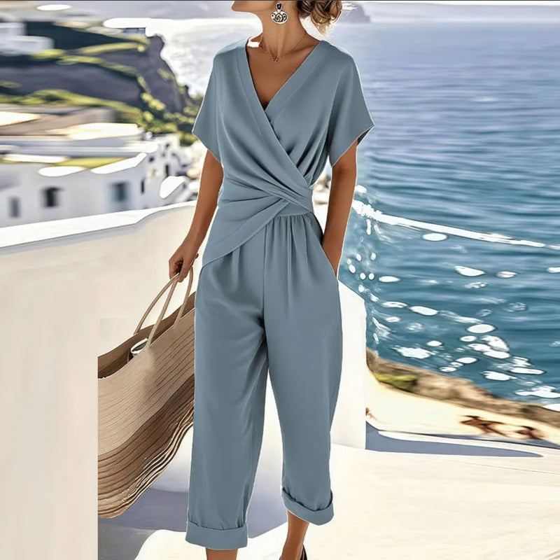 Nerissa – Wrap Detail Jumpsuit