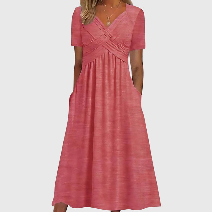Viola™ | Midi Dress Tummy Control