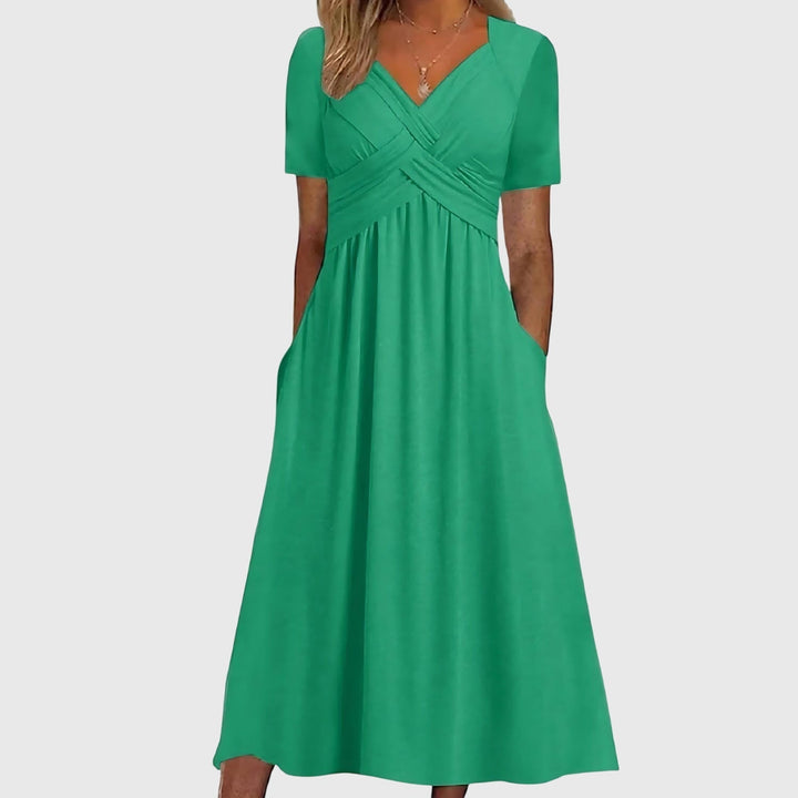 Viola™ | Midi Dress Tummy Control