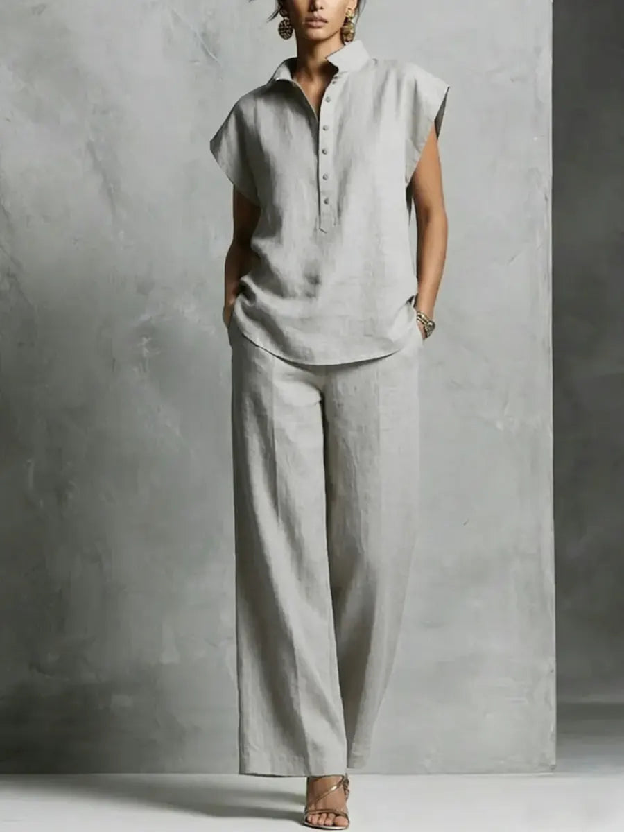Elegant Comfortable Cotton-linen Set