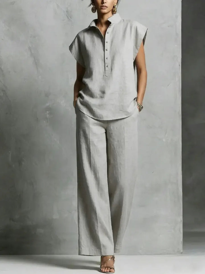 Elegant Comfortable Cotton-linen Set